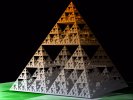 Tétraèdre (Pyramide régulière) de Sierpinki